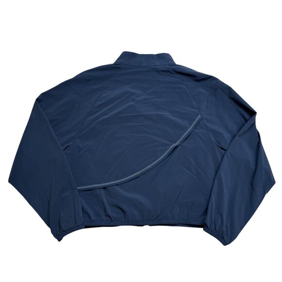 Outdoor Voices Black Interstate Bomber Varisty Jacket Medium - Picture 2 of 7